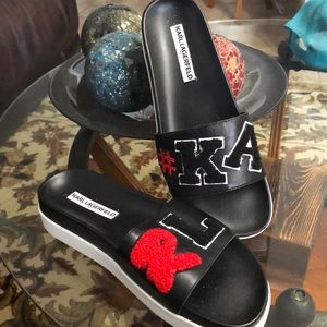 MONAMOR PLATFORM SLIDE SANDAL